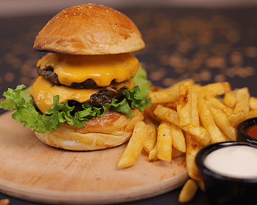 2-) Double Cheese Burger